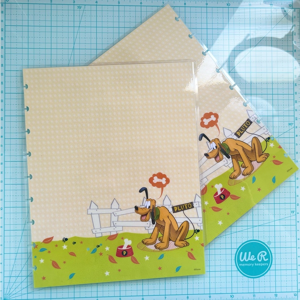 Happy Planner classic size cover set disney Pluto